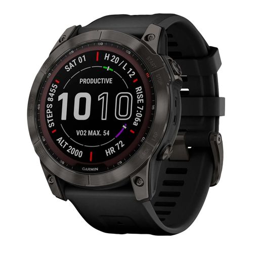 Garmin Reloj Fénix 7X zafiro multideporte Solar - Gris