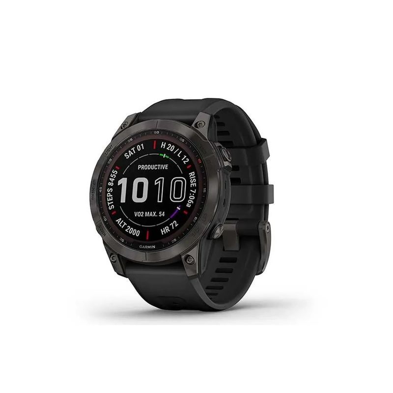 Garmin-Reloj-Fenix-7-zafiro-Solar-multideporte--Gris
