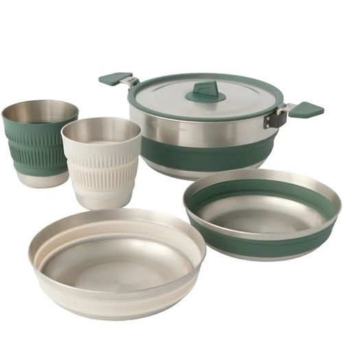 Sea To Summit Set De Cocina De Acero 2 personas 5 piezas Frontier