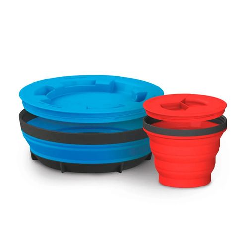 Sea To Summit Set De Cocina Plegable 2 piezas XSeal Go - Azul