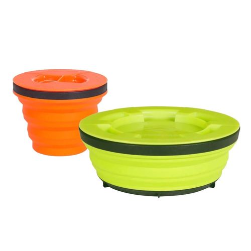Sea To Summit Set De Cocina Plegable 2 piezas XSeal Go - Verde