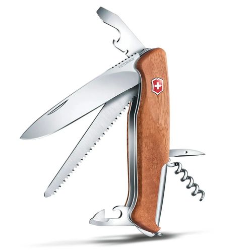 Victorinox Navaja 10 funciones wood Ranger 55
