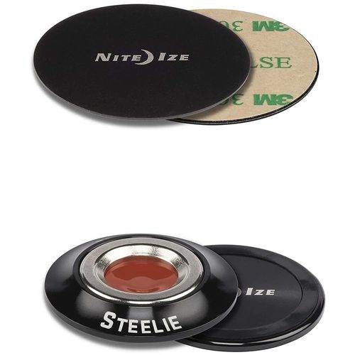Nite Ize Base Magnética y Placa Steelie Orbiter