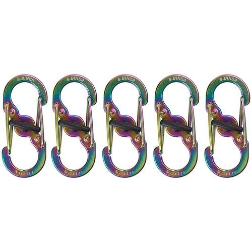 Nite Ize Mosquetones 5 piezas Microlock