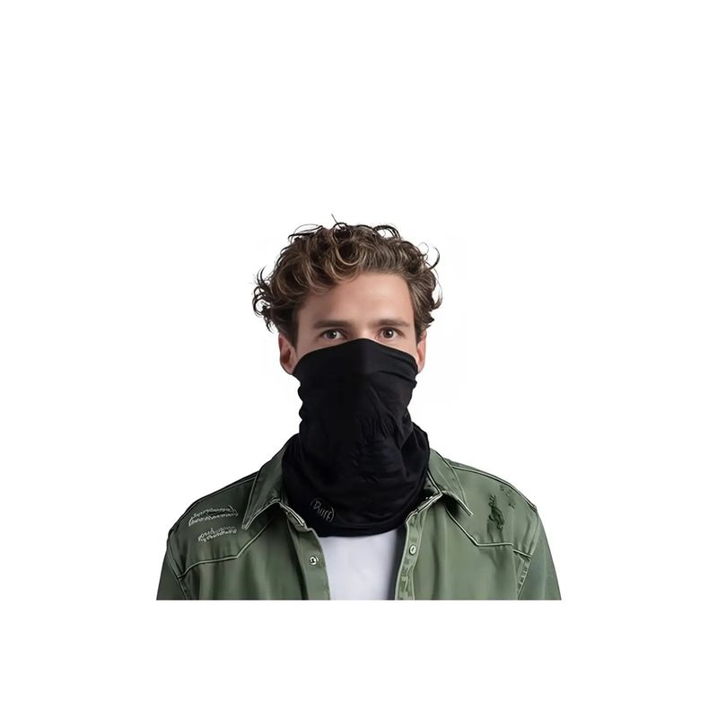 Buff-Bandana-Solid-Black-Lana-Merino-Lightweight