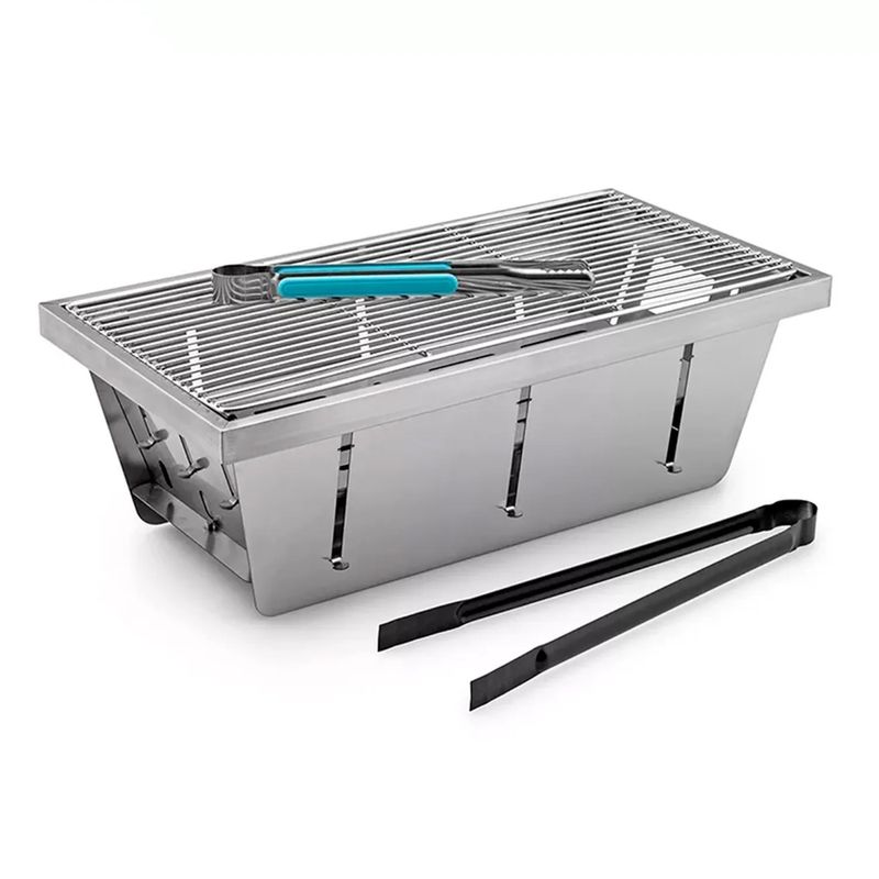 Naturehike-Cocina-Parrilla-Plegable-Acero-Wild-Valley