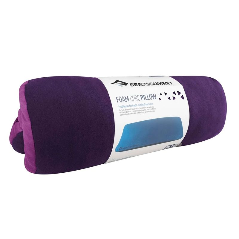 Sea-To-Summit-Almohada-Magenta-Foam-Core-Delux