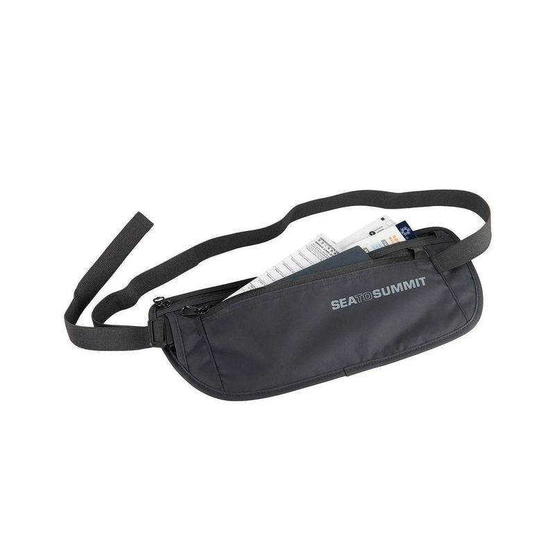 Sea-To-Summit-Billetera-Cinturon-Negra-Money-Belt