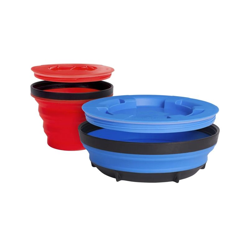 Sea-To-Summit-Set-De-Cocina-Plegable-2-piezas-XSeal-Go---Azul