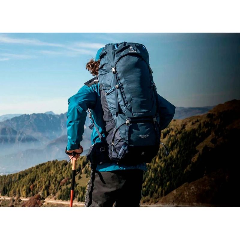 Deuter-Mochila-Trekking-55-10-litros-Aircontact---Azul