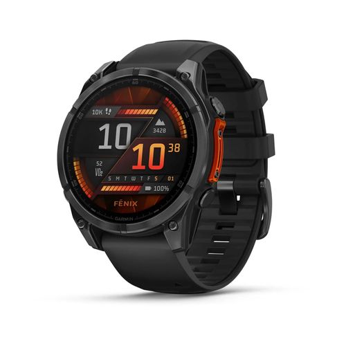 Garmin Reloj multideporte 47 mm  Fenix 8 Amoled Zafiro Titanio