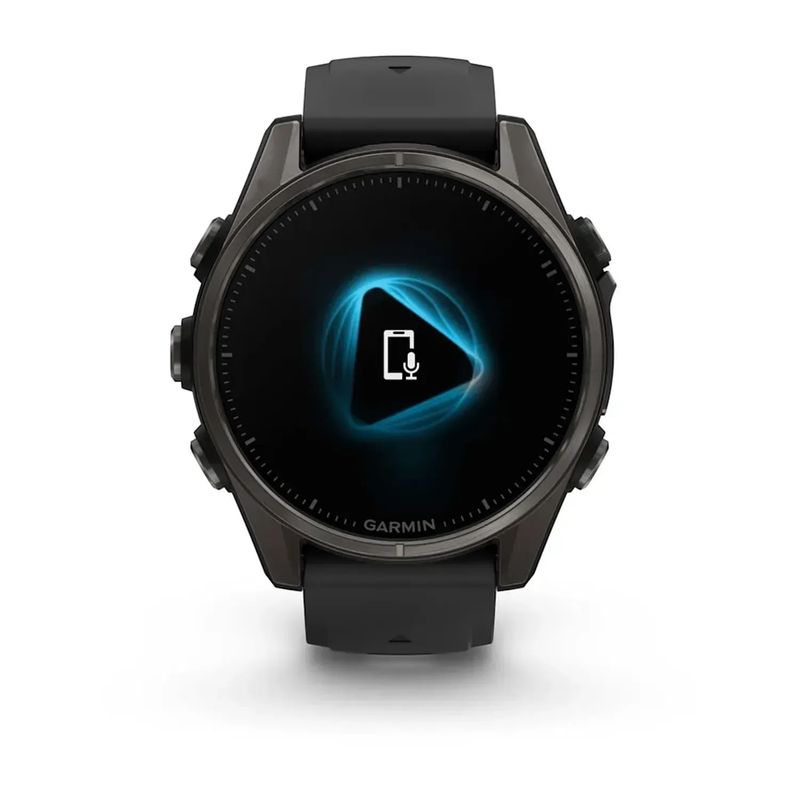 Garmin-Reloj-multideporte-43-mm-Fenix-8-Amoled-Zafiro---Negro