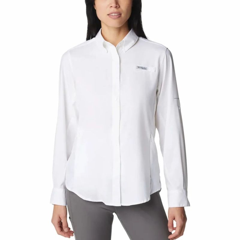 Columbia-Camisa-Blanca-Para-Mujer-Tamiami-II-TM