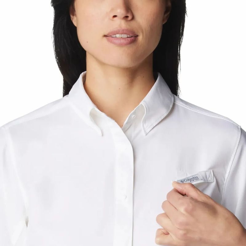 Columbia-Camisa-Blanca-Para-Mujer-Tamiami-II-TM
