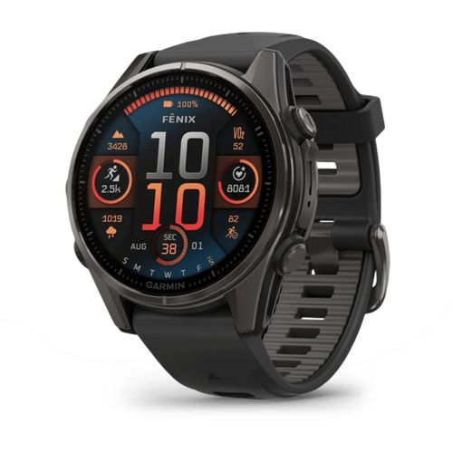 Garmin Reloj multideporte 43 mm Fenix 8 Amoled Zafiro