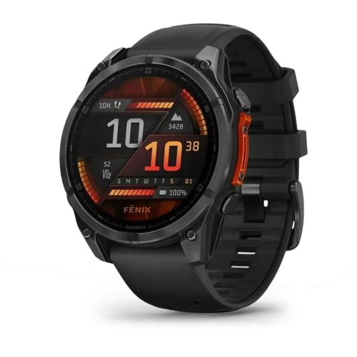Garmin reloj multideporte 51 mm Fenix 8 Amoled Zafiro