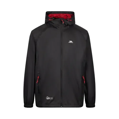Trespass Casaca Qikpac Black/Red