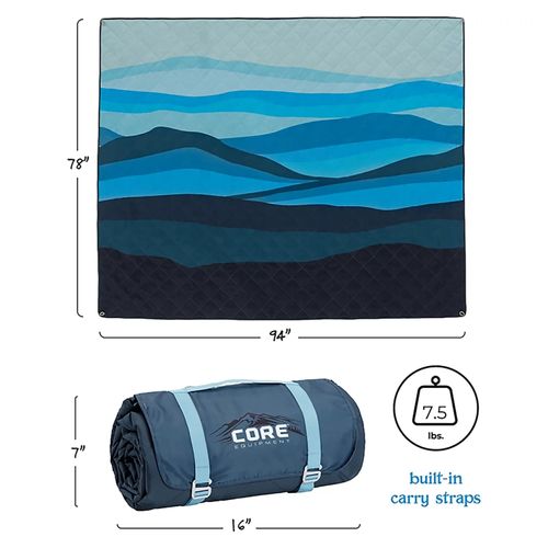 Core manta de camping Staydown Anchortech - Misty Mountains