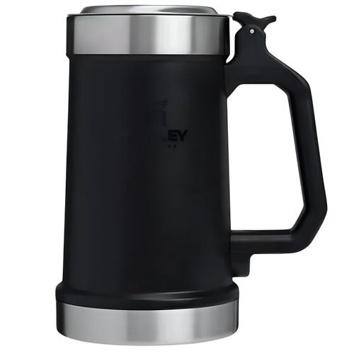 Stanley vaso cervecero con tapa 710 ml Beer Stein - Negro