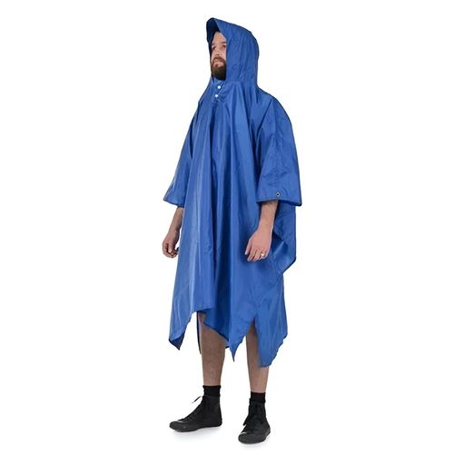 Naturehike poncho para lluvia 3 en 1 - Azul