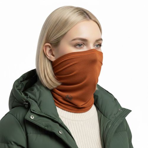 Buff bandana de lana merino LightWeight - Solid Cinna mon