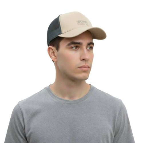 Buff gorro Trucker - Solid sand