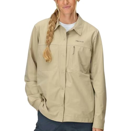 Marmot camisa manga larga AirExchange - Chinchilla