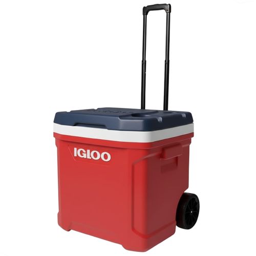 Igloo cooler con ruedas 60 qt Latitude - Rojo