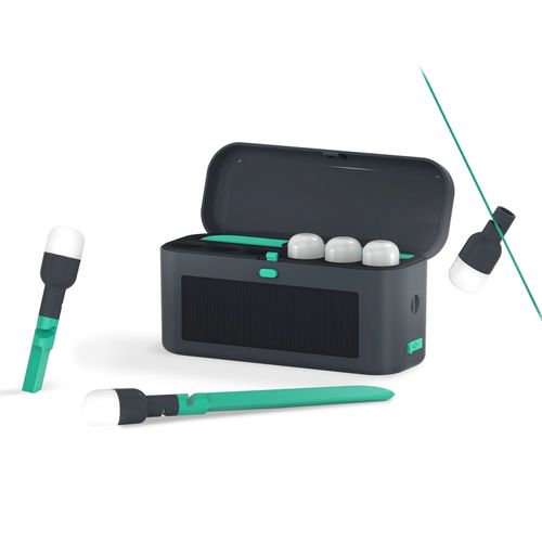 Biolite estacas iluminadas 23 cm - x6 und