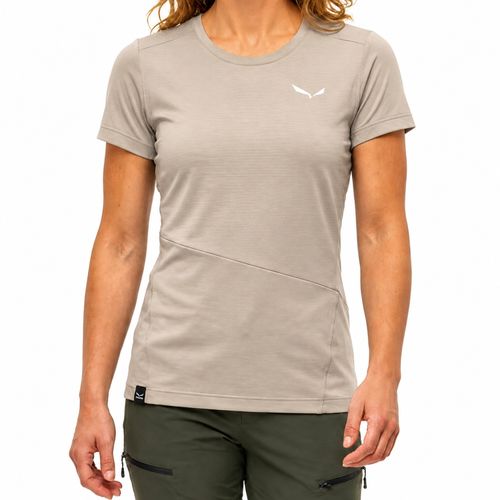 Salewa polo manga corta Sporty Dry - Quicksand