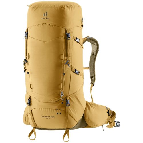 Deuter mochila trekking 60+10 litros Aircontact Core - Savanna Nori