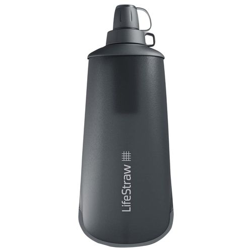 LifeStraw bolsa con filtro 1 litro Squeeze - Negro